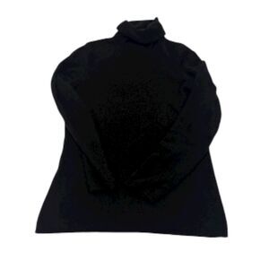 McDuff Essentials size small long sleeve 100% cashmere turtleneck sweater EUC